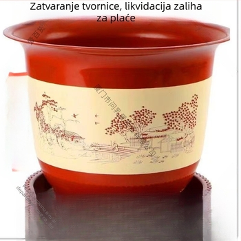 Saksija za biljke od smole, podna verzija, klasični stil, artikl 1001191277