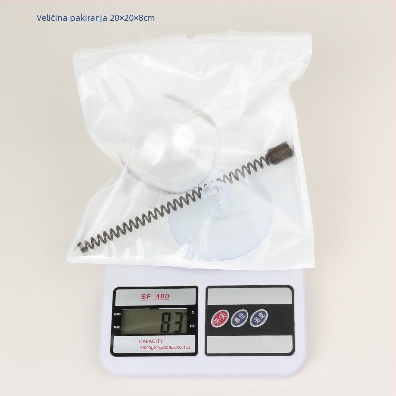 Igračka za mačke s podlogom za usisavanje i opružnim doziranjem poslasticama – PVC, porijeklo Yiwu, marka FIGHTINGDOG, pakiranje 100 kom