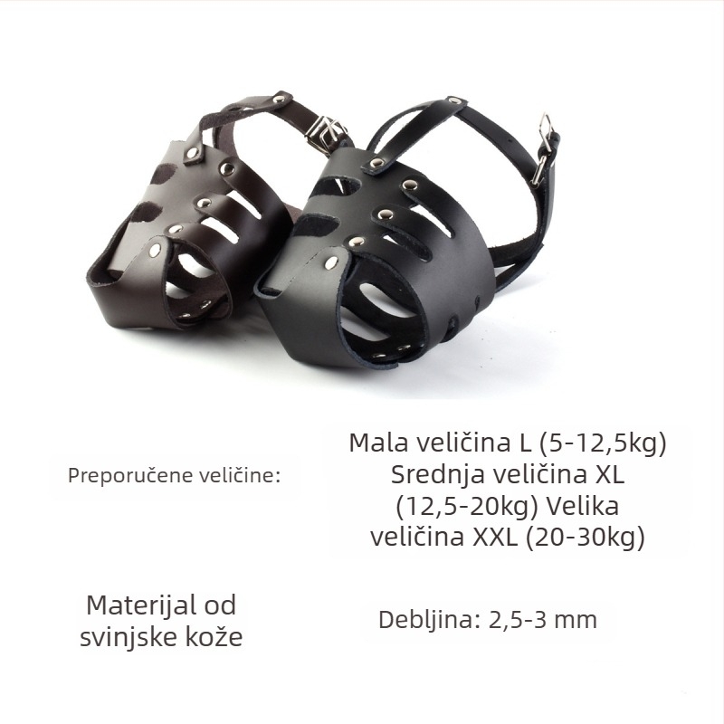Shenlong kožni muzzle za pse, kutija 100 komada