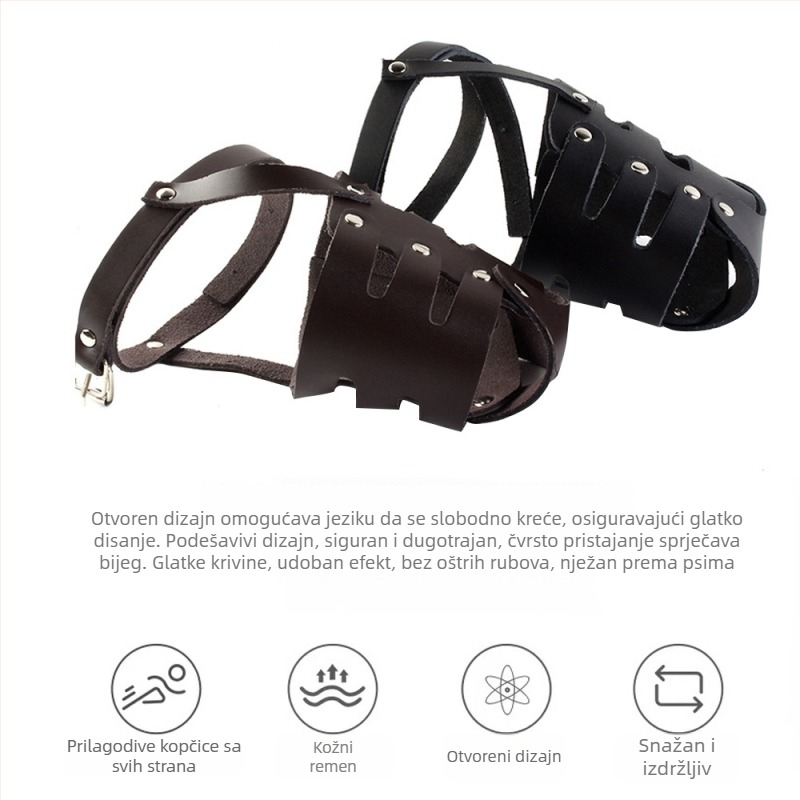 Shenlong kožni muzzle za pse, kutija 100 komada