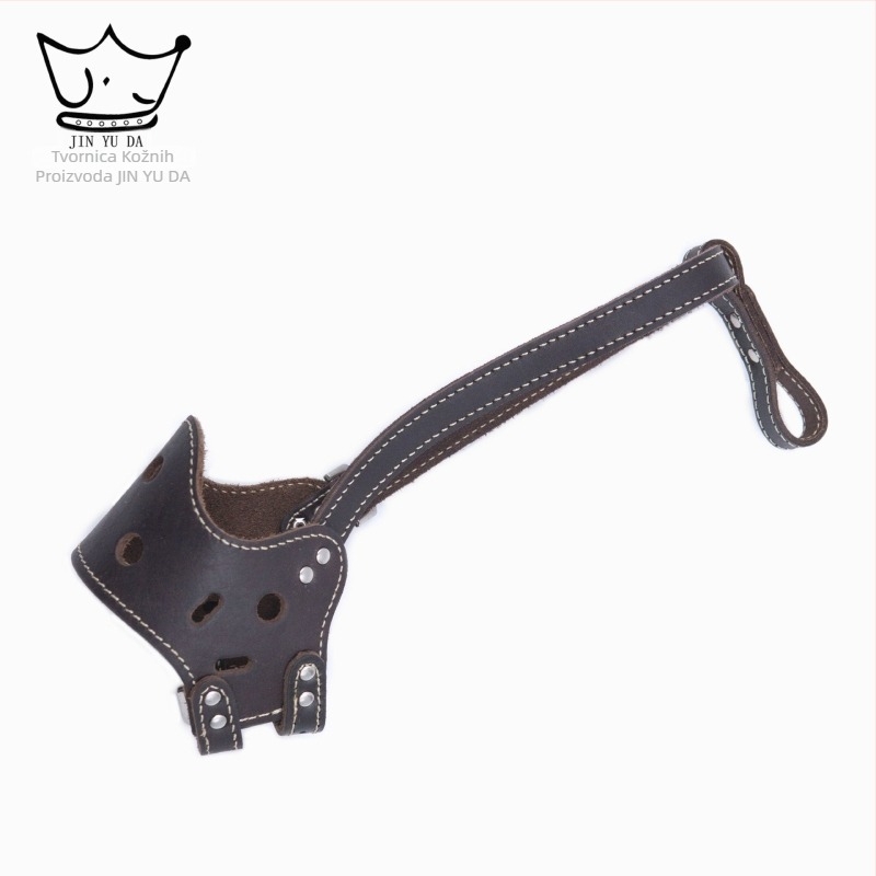 Jinyuda Kožni zaštitnik usta za pse — zaštita od ugriza, podesiv za jelo i piće, pakiranje 100 komada