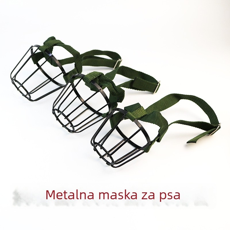  Metalni zaštitnik za pseće usta — protiv ugriza, 100 komada, kompatibilan s vodom