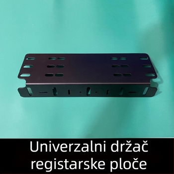 Držač registarske pločice tipa B, aluminijska legura, univerzalan za sve modele, Teng Yi Lighting