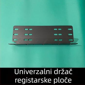 Držač registarske pločice tipa B, aluminijska legura, univerzalan za sve modele, Teng Yi Lighting