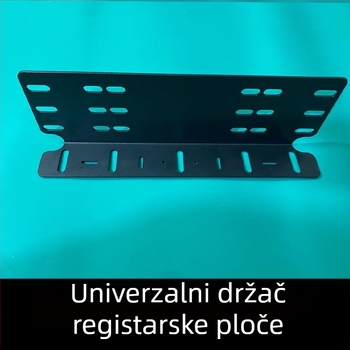 Držač registarske pločice tipa B, aluminijska legura, univerzalan za sve modele, Teng Yi Lighting