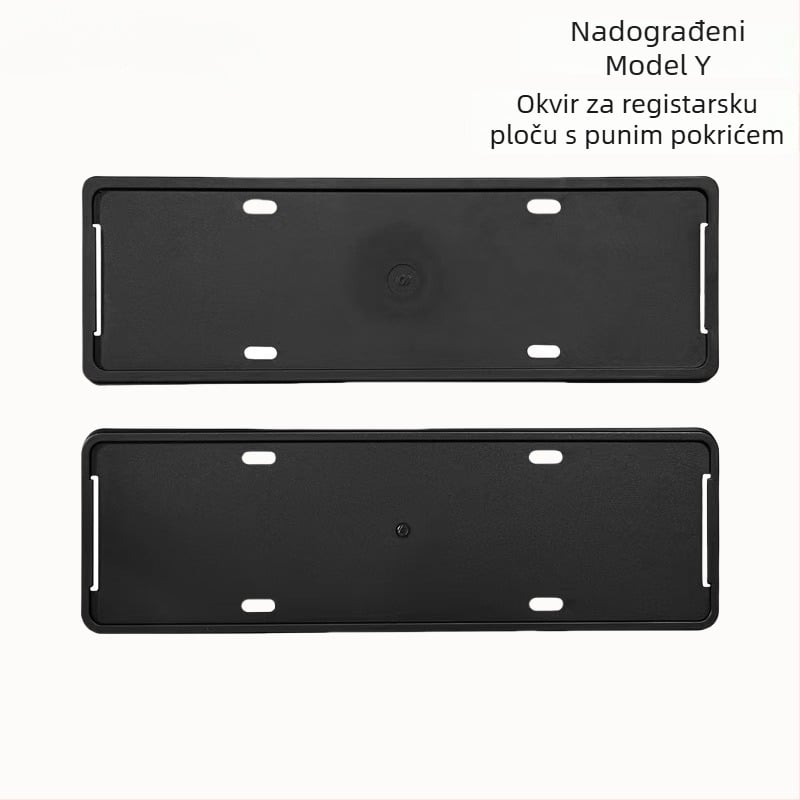 Plastični okvir za registarsku pločicu Tesla Model Y/Model 3 (obnovljena verzija) - Plastika