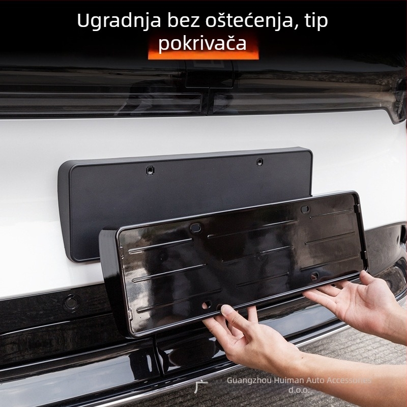 Okvir registarske pločice Zeekr 7X, model Zhijie r7, plastika, brend Mangniu