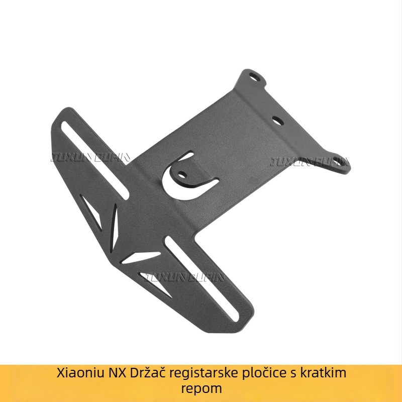 Držač registarske pločice Nxsport/pla – aluminijska legura, kratka rep modifikacija, uspravno montiranje