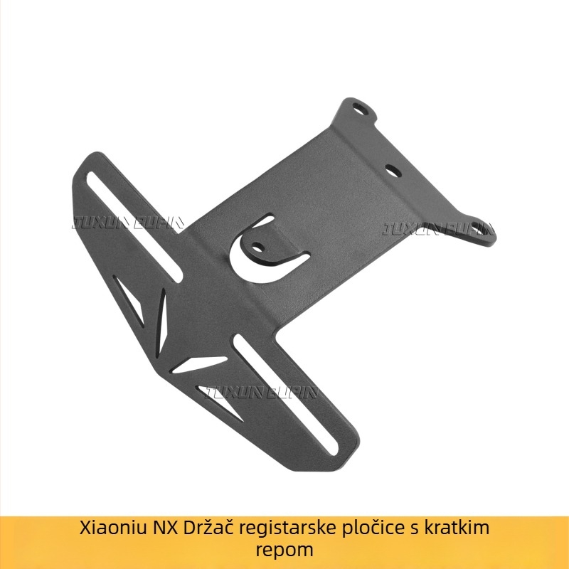 Držač registarske pločice Nxsport/pla – aluminijska legura, kratka rep modifikacija, uspravno montiranje