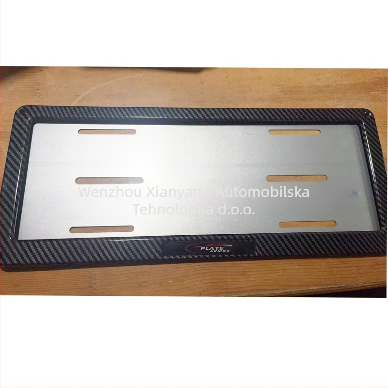 Rama za registarsku pločicu od nehrđajućeg čelika, univerzalna, model XY, tip Xianyang, dio broj LG