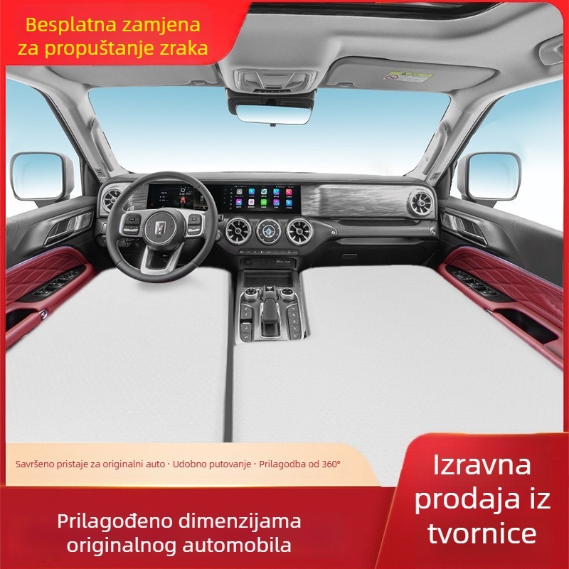 Tank napuhljivi kamp madrac s univerzalnom kompatibilnošću – ekološki PVC; automatsko napuhavanje; nosivost 500 kg