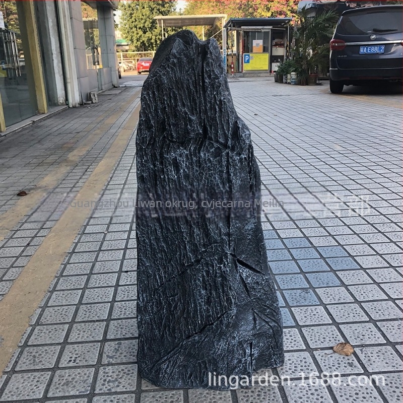 Umjetni kamen za vrtne krajobraze – Glass Steel, plast/smola, kineski stil, Postup proizvodnje: Drugo