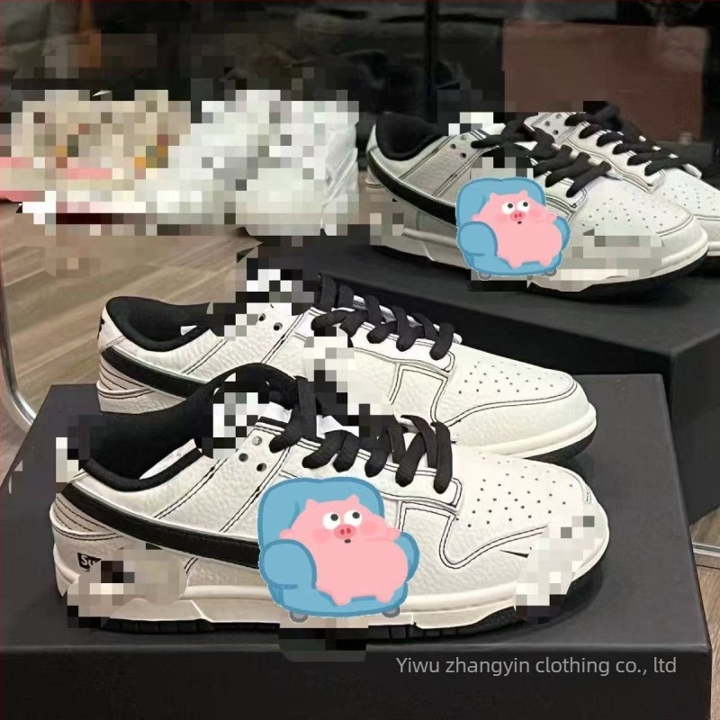 Unisex casual tenisice – gornjište od kože prvog sloja, potplat od TPR-a, otporne na habanje, protuklizne, lagane