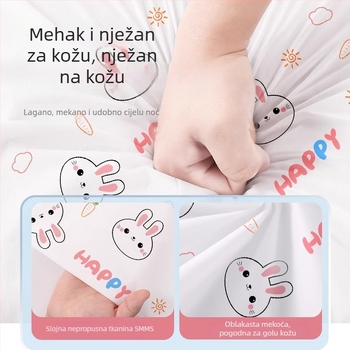 Vlak Jednokratni set posteljine za jednokrevetnu kabinu – netkani materijal, 3-dijelni set (plahte, navlaka za pokrivač, navlaka za jastuk)