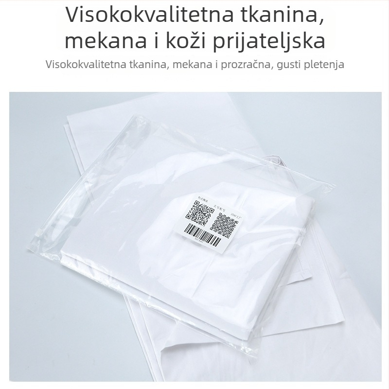 Posteljni list od poliestersko-pamukaste tkanine, twill, obojeni materijal, moderan minimalistički stil, marka 3585