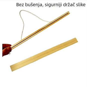 Drveni viseći panel za slike — uljna platna dekorativna slika, PP papirno jezgro, prilagodljivo, modernan minimalistički stil za dnevni boravak/spavaću sobu/ured