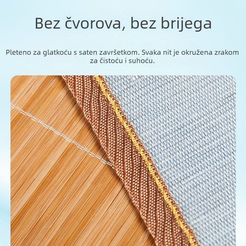 Dječji bambusni prostirac – bambus i vlakna regenerirane celuloze; za bebe; prostirka