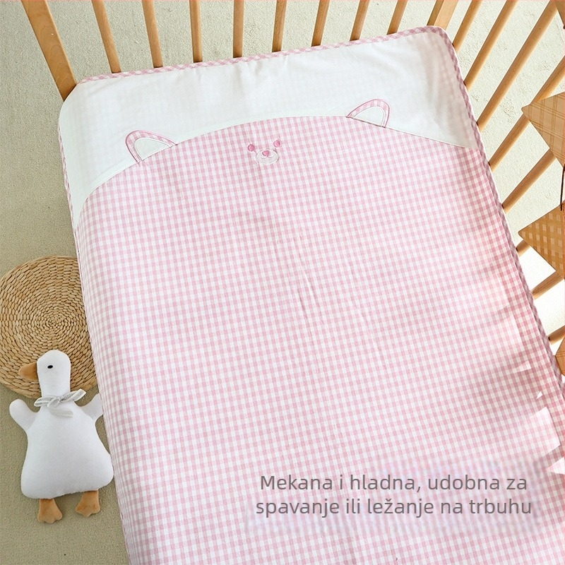 Dječji prostir za bebu od Ramije, Klasa A, majčinsko-dječja razina, rub s printom crtanih likova, uzrast 1–6 godina