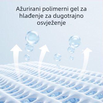 Sjedalo za dječji kolica – rashladna jastučnica s ledenim zrncima, pamuk, Zhi'erle, univerzalno za kolica T6