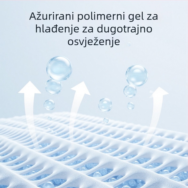 Sjedalo za dječji kolica – rashladna jastučnica s ledenim zrncima, pamuk, Zhi'erle, univerzalno za kolica T6