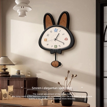 Zidni sat u francuskom stilu, tih, punjivi, cifernik od kaljenog stakla