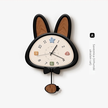 Zidni sat u francuskom stilu, tih, punjivi, cifernik od kaljenog stakla