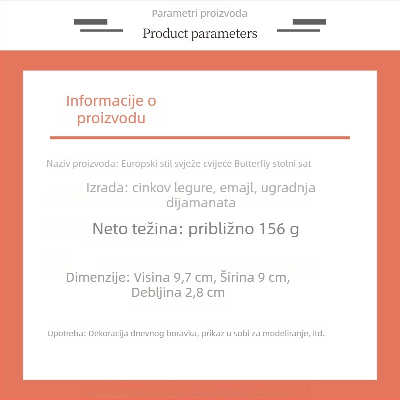 Sat - Skandinavskog stila stolni sat s LED i analognim zaslonom, glatko kretanje sekundi, napajanje baterijom, jednostrani