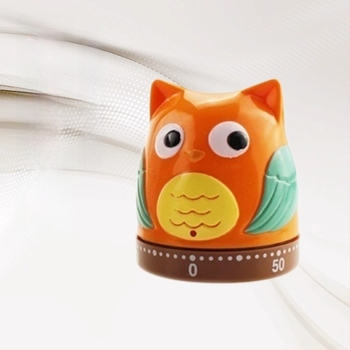 Mehanički kuhinjski timer s alarmom za učenje – odbrojavanje, mehanički pogon, pokazivački zaslon, plastično kućište, ručno navijanje