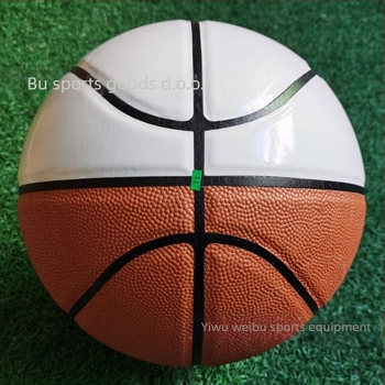 Košarkaška lopta, PVC materijal, ispisani logotip, podrijetlo Yiwu, Kina, pogodno za košarku i druge igre s loptom