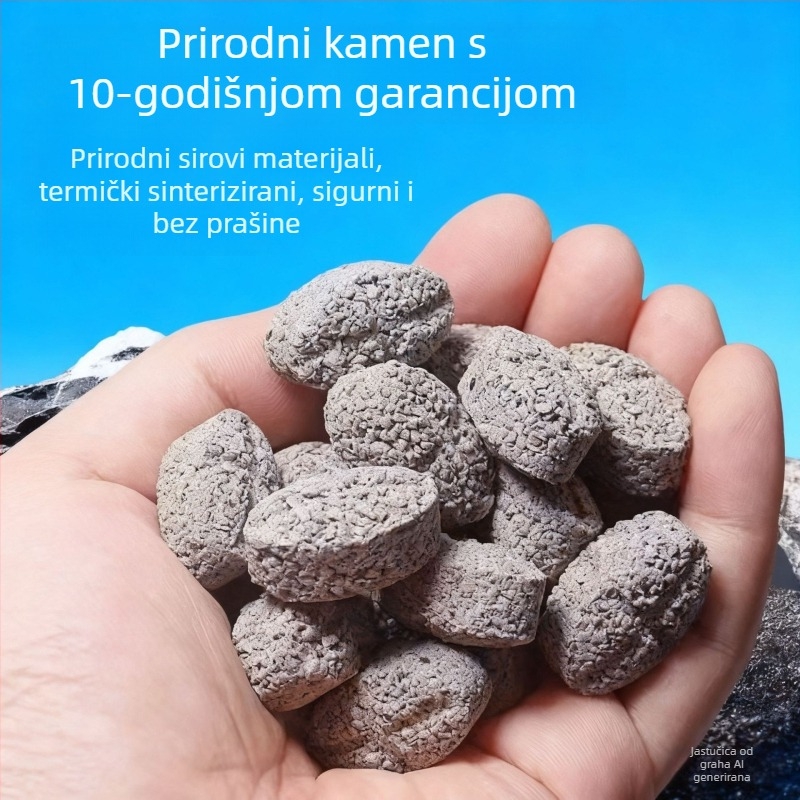 Keramički filtarni medij za akvarij – 500 g, za slatkovodne ribe, Marka Magic World/Master Shencai