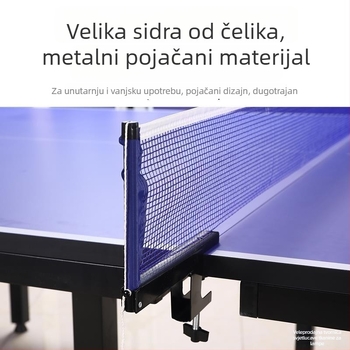 Okvir mreže za stolni tenis – aluminijska legura – mreža i stalak