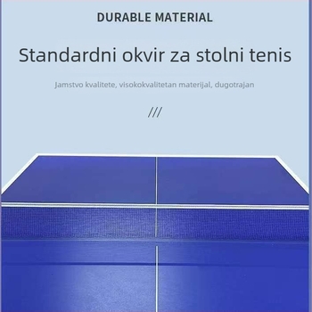 Okvir mreže za stolni tenis – aluminijska legura – mreža i stalak