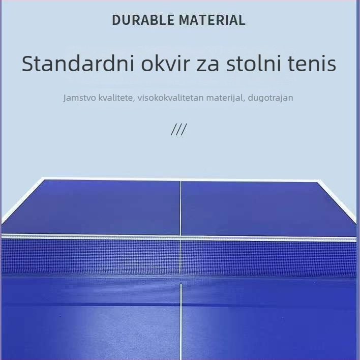 Okvir mreže za stolni tenis – aluminijska legura – mreža i stalak