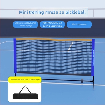 Stalak mreže za pickleball, sklopivi i pomični, za vanjsku upotrebu, 2 kg, Hasago