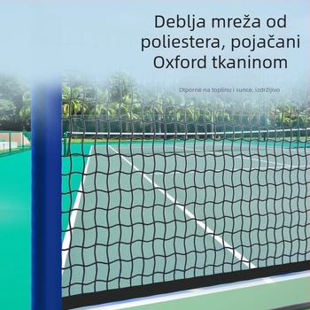 Stalak mreže za pickleball, sklopivi i pomični, za vanjsku upotrebu, 2 kg, Hasago