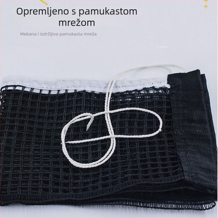Okvir mreže za stolni tenis - zgušćeni, s podesivom debljinom klipa, za vanjsku upotrebu, mreža uključena