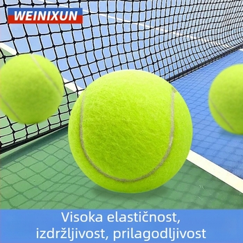 Wynisonove trening tenis loptiče — visoka elastičnost, izdržljive, ispis logotipa, prilagodba (Brand: Wynison; Materijal: kemijska vlakna; Ispis logotipa: dostupan; Prilagodba: dostupna)