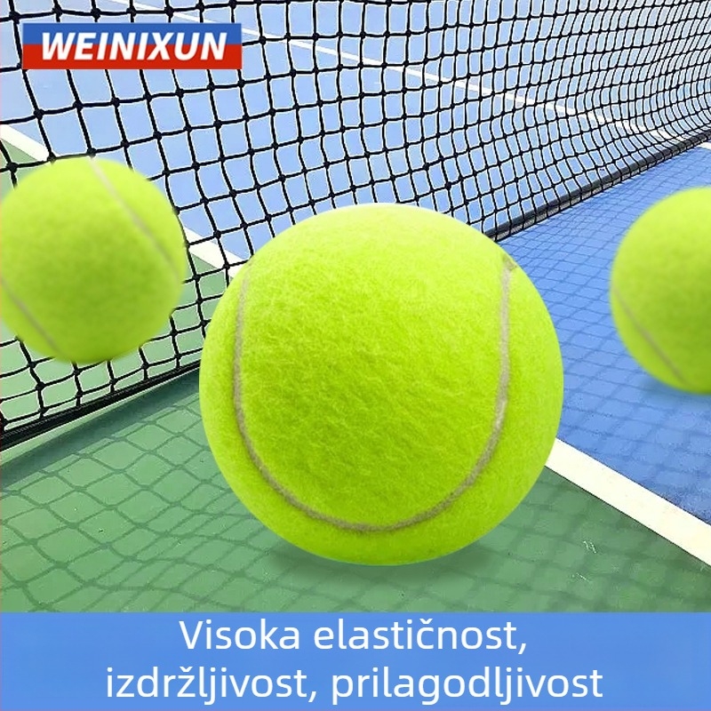 Wynisonove trening tenis loptiče — visoka elastičnost, izdržljive, ispis logotipa, prilagodba (Brand: Wynison; Materijal: kemijska vlakna; Ispis logotipa: dostupan; Prilagodba: dostupna)