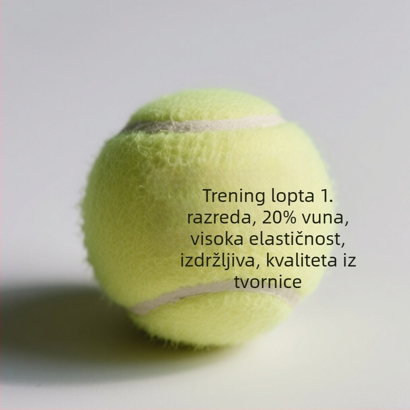 Gumena tenis lopta – Brend Jinxi Lai, Šifra proizvoda 1091, Ekskluzivni prekogranični izvoz, Ispis logotipa, Prilagođena obrada