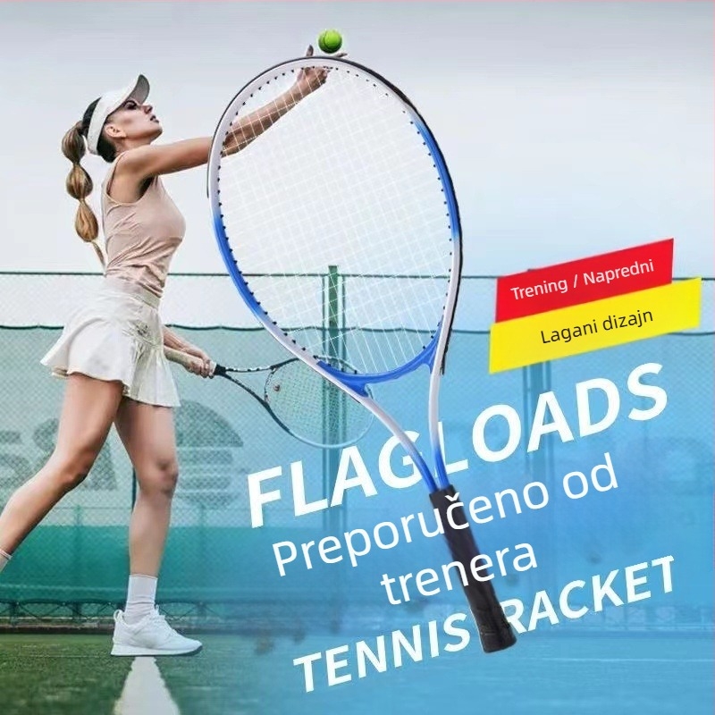 Tenis trener za samostalni trening s automatskim odskokom lopte (Brend: Unique; Materijal: Drugi; Kategorija: Tenis; Prilagodbe: Ne)
