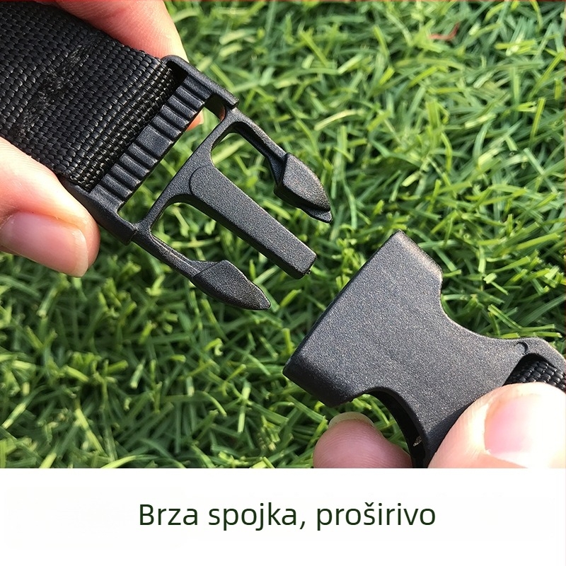 Sklopiva ljestvica agilnosti za nogometni trening - PP + najlon materijal, pomoć za trening