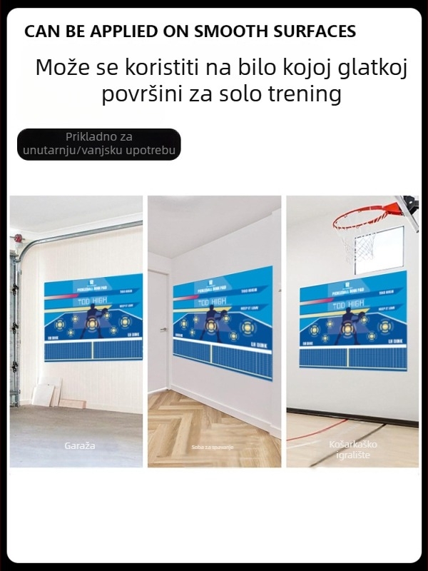 Devils trening alat za pickleball – materijal naljepnica, 720 g, prilagodljiv, za tenis