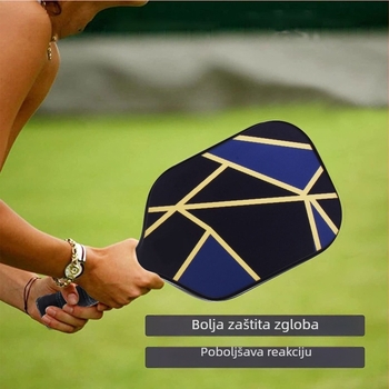 Raketa za pickleball LEATOU (Materijal: Fiberglass; Prilagodljivost: Da; Za trening košarke; Pogodno za tenis)