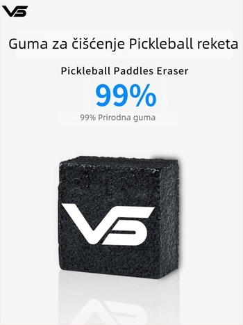 Čistač gume za pickleball reket – kaučuk, marka Vispinvo, prilagodljiv
