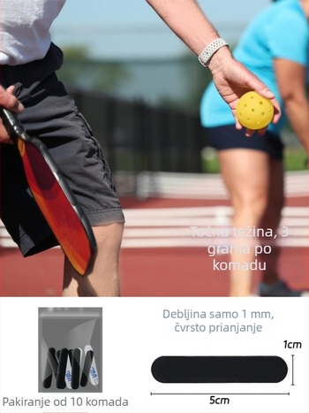 Naljepnica za težinu pickleball reketa s 3M ljepilom, samolijepljivi olovni list, karbonska vlakna, Devils brand, prilagodljivo