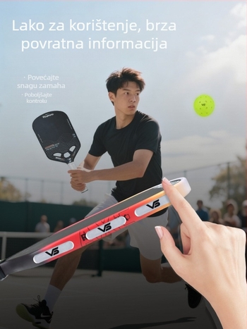 Vispinvo Counterweight za pickleball reket — okvir od olovnog lista, samoljepljiv, težina 3 g