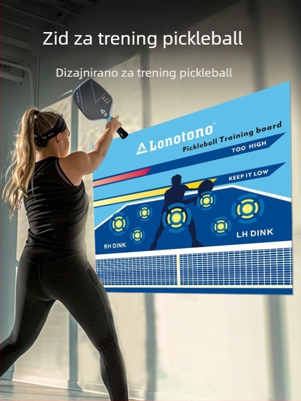 Pickleball trenutačni zidni naljepnica – za početnike, ciljana zidna naljepnica; Marka: Other; Materijal: Paper; Težina: 700±