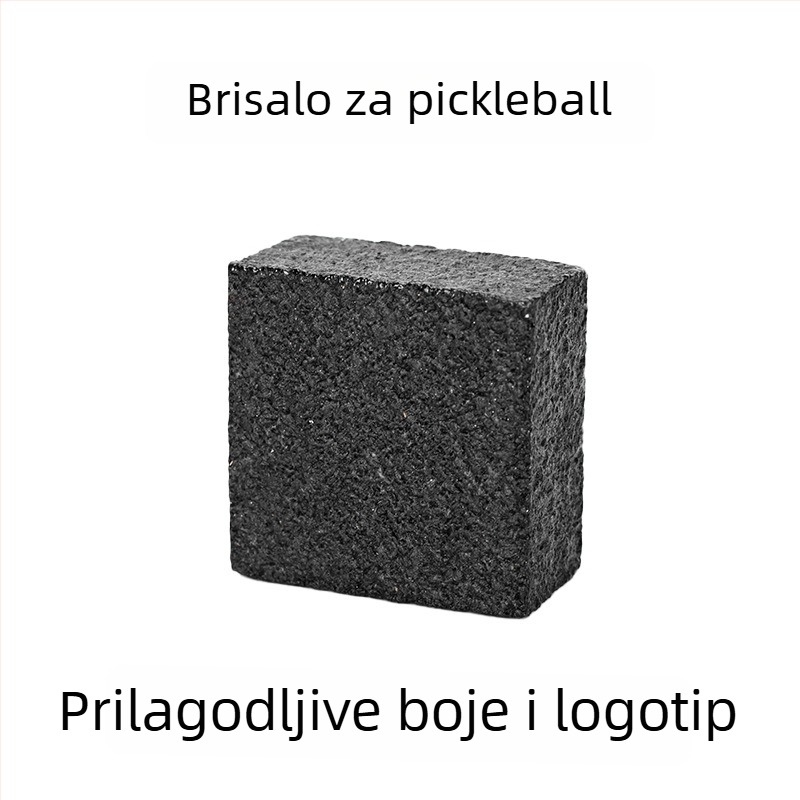 Čistač rakete pickleball, Prijenosni gumeni alat za čišćenje, Težina 56,4 g, Materijal: Guma, OEM prilagođavanje