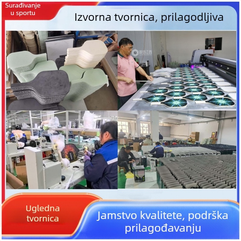 Palica za pickleball, T700 karbonska vlakna, mat tekstura platna, OEM brenda, 230±10 g