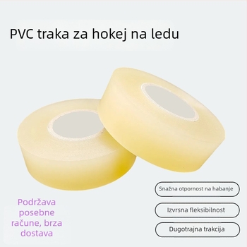 Set traka za hokej na ledu – proziran PVC, ljepilo bez ostataka, otporno na habanje i protuklizno
